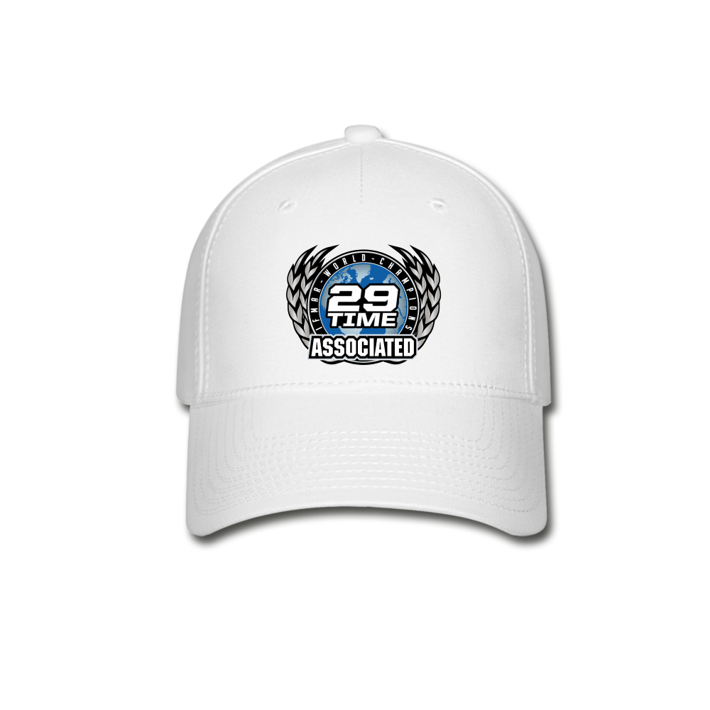 Team Associated 29 Time Champion Flex Fit Hat; RC, Traxxas, Losi - white