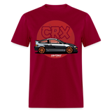JDM Civic CRX - dark red