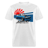 JDM Civic CrX - light heather gray