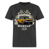 Chevy Muscle Chevelle Graphic Tee - heather black