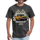 Chevy Muscle Chevelle Graphic Tee - heather black