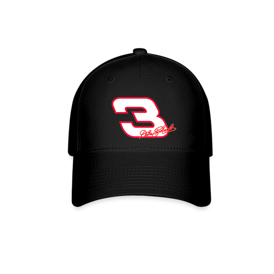 Dale Earnhardt Sr Flex Fit Baseball Cap - black